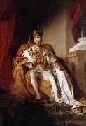 Friedrich von Amerling Portrait of Holy Roman emperor Francis II France oil painting artist